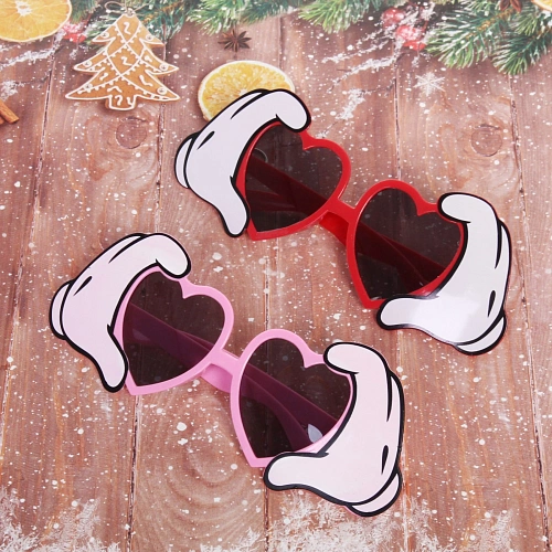 Очки карнавальные Влюбленность, в ассортименте_5