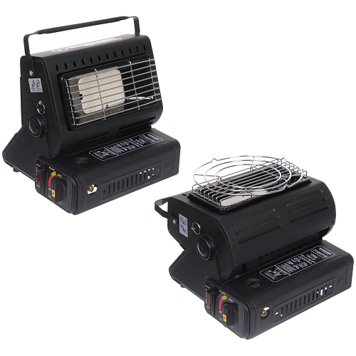 Плита газовая с функцией обогревателя, туристическая ТУРИСТМАСТЕР