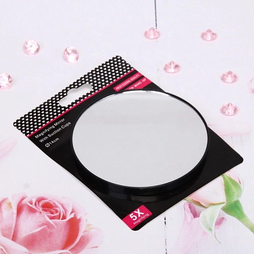 Зеркало косметическое с увеличением в 5 раз d-14см _6