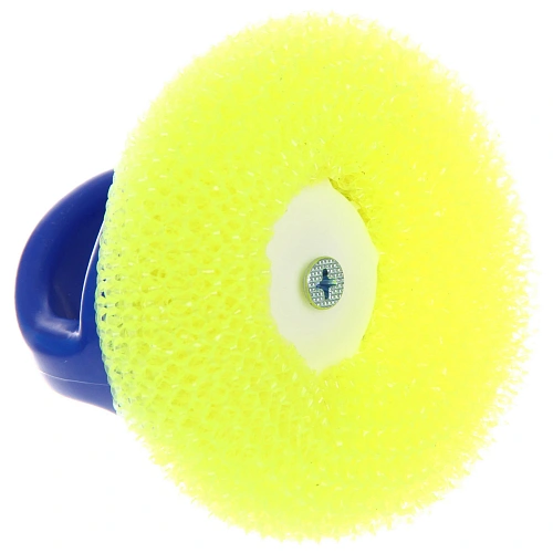 Губка для мытья посуды с ручкой, две сменные насадки_5