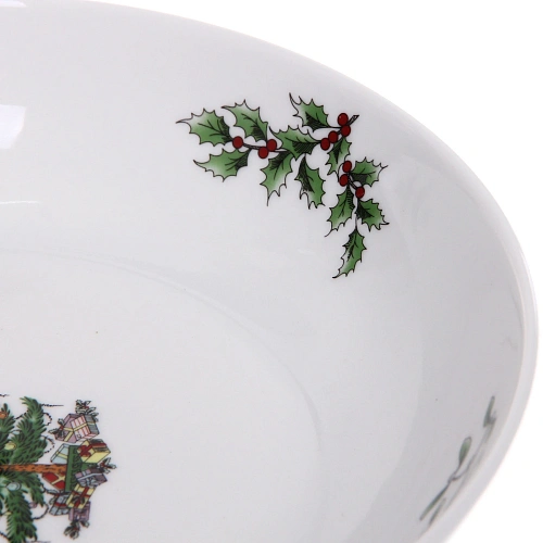 Тарелка керамическая Ёлочка 20,54,5см_4