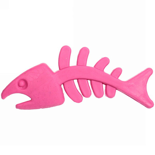 Игрушка для собаки Bubble gum-Рыбка 12,7см цвет розовый Ultramarine_5
