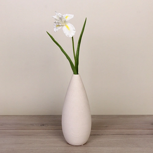 Цветок искусственный Natur 60см Ирис белый_6