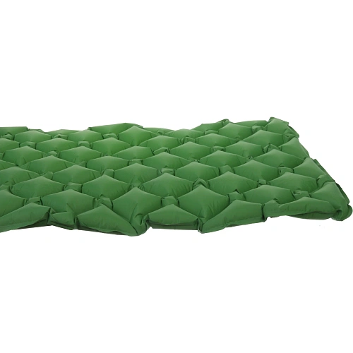 Коврик туристический надувной 190605 см зеленый_4