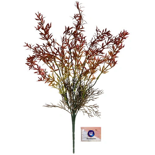 Искусственные цветы "Волшебство трав" 38см Аспарагус красный