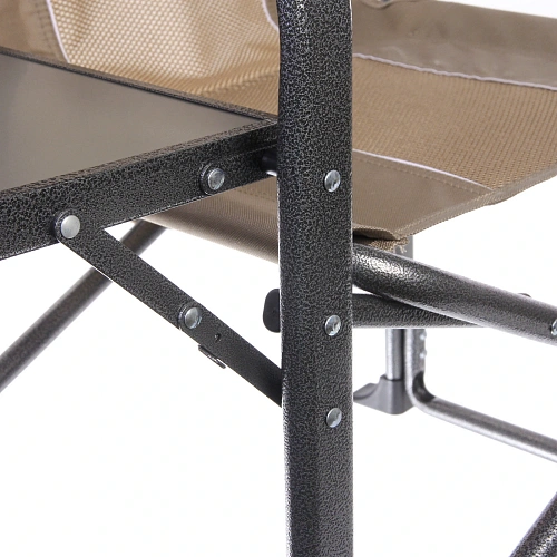 Кресло складное с подлокотниками до 100 кг SJ-0053, 526292 см, цвет кофейный, ТуристМастер_11