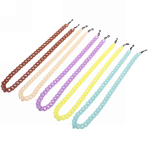 Цепочка для очков Summer, однотонная, микс 6 цветов, 651см_7