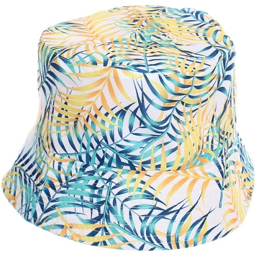 Панама ЛЕТОиМОРЕ - Пальмовые Листья, зеленый  желтый, р 58_8