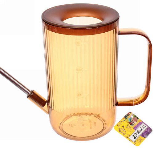 Лейка для растений 1л Niagara Falls с прикорневым поливом, медовый ДоброСад_5