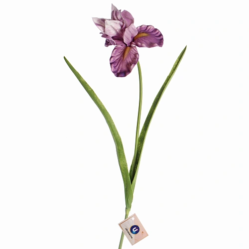 Цветок искусственный "Natur" 60см Ирис сиреневый