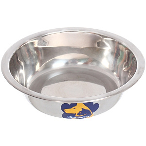 Миска металлическая "ЛЮБИМЫЙ БРО", 11см/200мл
