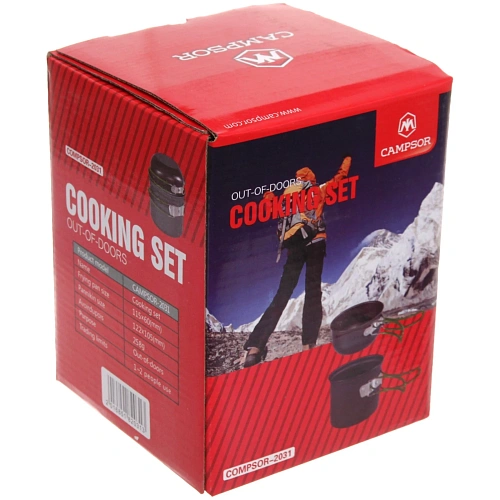 Котелок походный 0,8л с крышкой-ковшом Caps2031_10