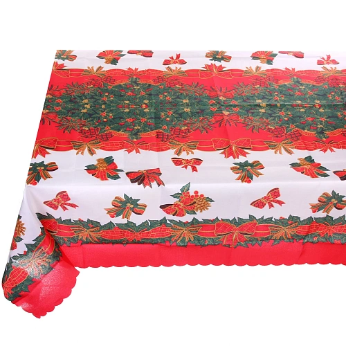Скатерть 150180 см Новогоднее украшение_4