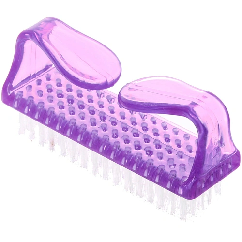 Щетка для маникюра на блистере большоя Ультрамарин, цвет микс, 8см_5