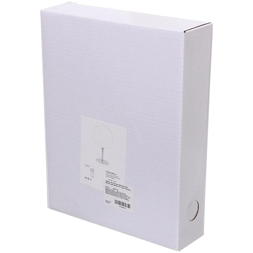 Зеркало настольное ФОРТУНА БРИ, круглое, цвет металл, 2313,5см (коробка)_5