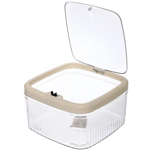 Контейнер для мусораСтайл1,6л прозрачный 163_3