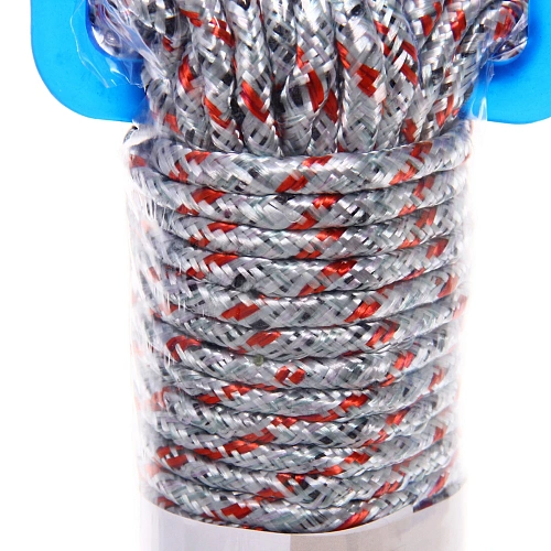 Веревка бельевая, хозяйственная плетённая Селфи, 4 мм, 20 м, микс _3