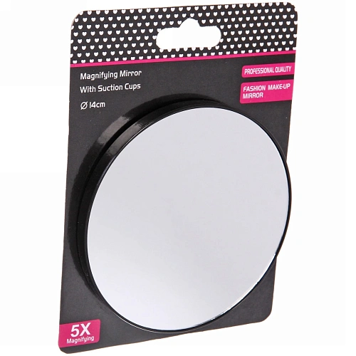 Зеркало косметическое с увеличением в 5 раз d-14см _7