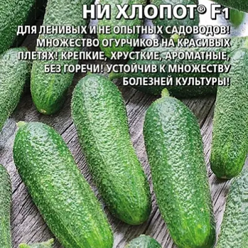 Семена Огурец Ни забот, ни хлопот F1 10шт (УД) Е/П