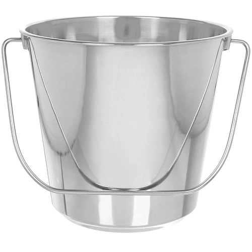 Ведро из нержавеющей стали 9л пищевое бесшовное
