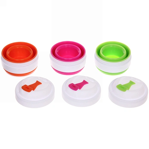 Стакан силиконовый складной 350мл Пикник с крышкой_6