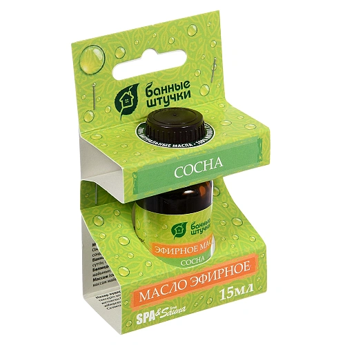 Масло эфирное 15мл "Сосна" Банные штучки