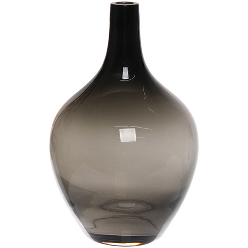 Ваза стеклянная GREY GLASS 1828см _3