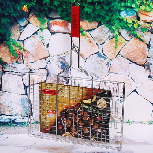 Решетка-гриль 3826 см (длина с ручкой 55 см) _5