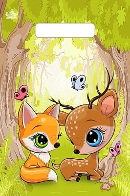 Пакет ПЭ с вырубной неусиленной ручкой 20x30см (30) (Волшебный лес) Тико (х100/3000)