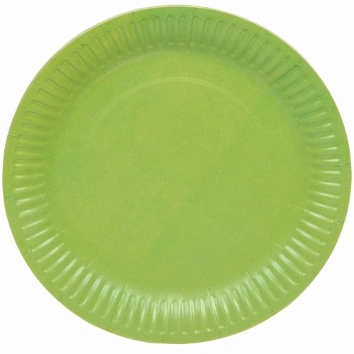 Стакан бумажный 0,2л в наборе 10 шт "Салатовый"