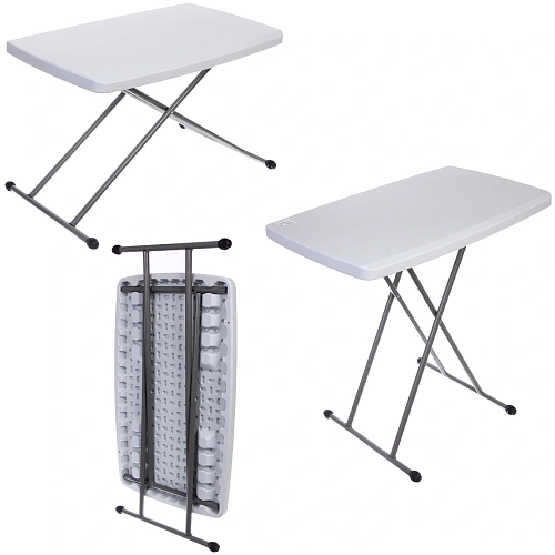 Стол кемпинговый складной KL-75, 75*50*35-73 см