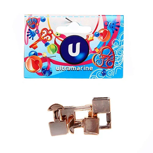 Ультрамарин Аксессуар для браслета Застежка 2пары_2