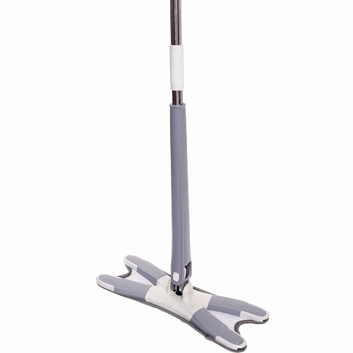 Швабра отжимная Селфи с двумя насадками из микрофибры_11