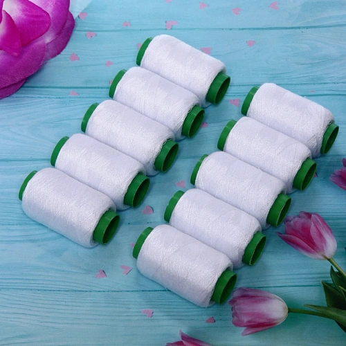 Нитки в наборе Лучшая швея, цвет белый, 10 шт_3