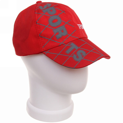 Бейсболка спортивная Sport, цвет красный, р58_8