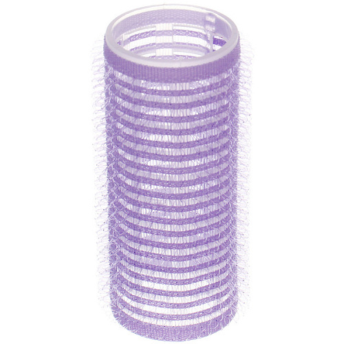 Бигуди липучки, 6шт, однотонные, цвет сиреневый, d-2,5см_3