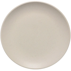 Тарелка керамическая обеденная "Perfetto" 26см, бежевая