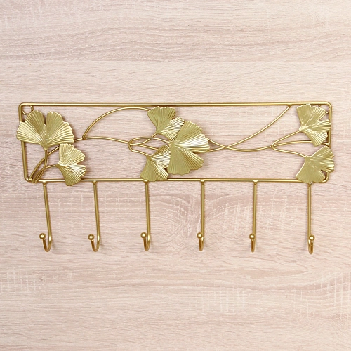 Ключница настенная металлическая ЛОФТ ВОСТ, канелетто, цвет золото, 38203см _3