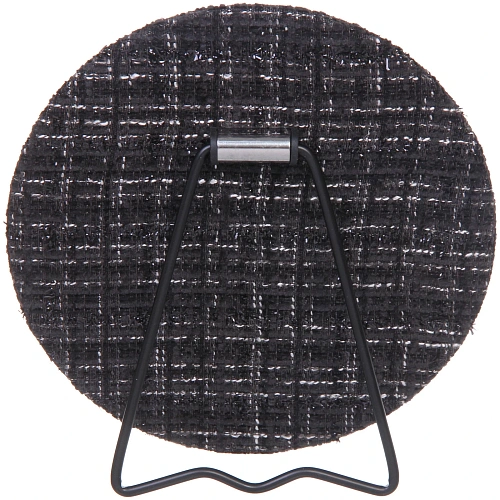 Зеркало настольное ФРАТЕЛЛИ, черный цвет, 1515см (коробка)_4