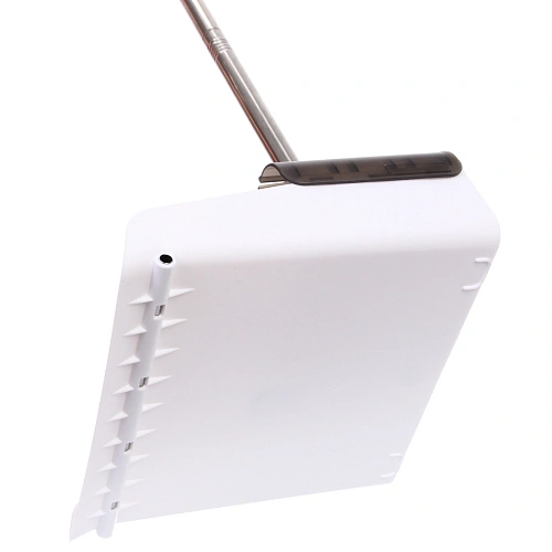 Набор для уборки, щетка для пола с совком Профи белый 8817_14