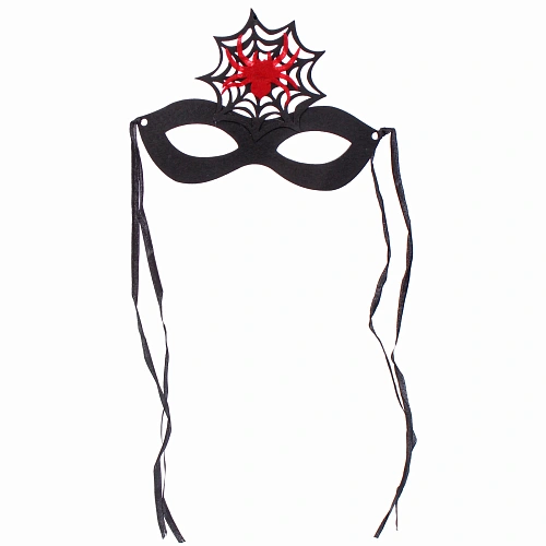 Маска карнавальная Helloween - Паутина, микс_3