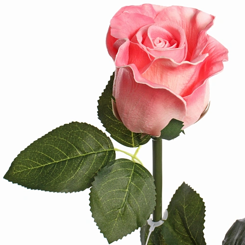 Цветок искусственный Natur 50см Розочка розовая_3
