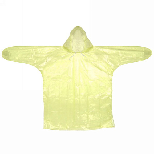 Дождевик "Универсальный" с капюшоном 8 Мкрн 80*110см желтый ДоброСад