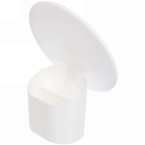 Зеркало настольное с органайзером для косметики Beauty - Look, цвет белый, зеленый, персиковый и голубой, d-165см, 19см_11