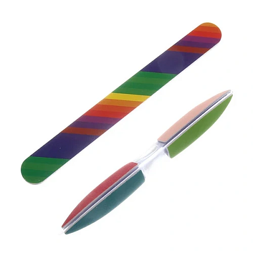 Ультрамарин Набор для педикюра на блистере 2предмета Классика белый цв 804-8_3