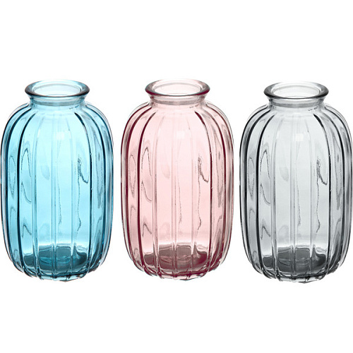 Ваза стеклянная Блум 712см микс цветов_3