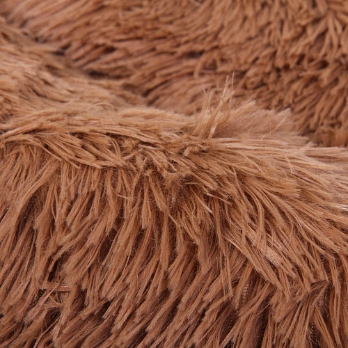 Лежанка для животных круглая Место БРО, цвет мокко, d-60см (Лейбл)_3