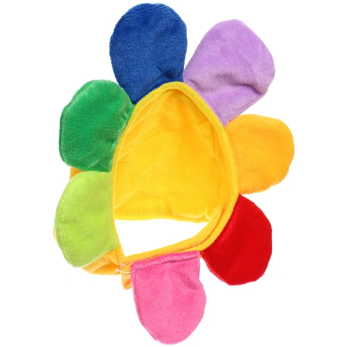 Шапка для собак и кошек Ромашка, цвет как на фото, р L_4