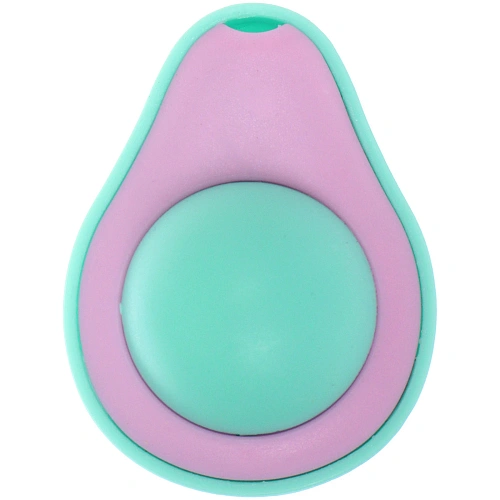 Игрушка для кошек мячик Счастливый хвост!, цвет фиолетовыйзеленый, 64,6см_3