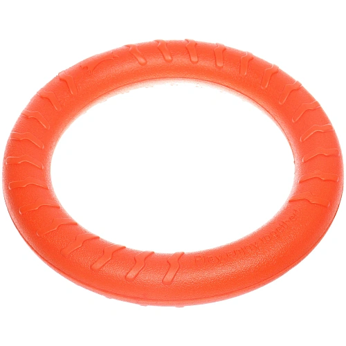 Кольцо - пуллер для собак средних и крупных пород ЛЮБИМЫЙ БРО, цвет оранжевый, d - 185см (подвес)_3